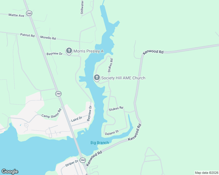 map of restaurants, bars, coffee shops, grocery stores, and more near Stukes Dr in Manning