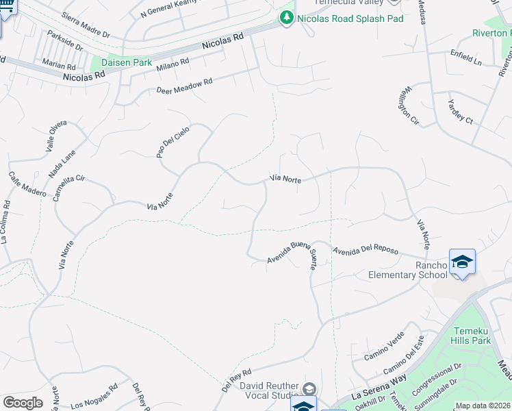 map of restaurants, bars, coffee shops, grocery stores, and more near 30578 Avenue Estrada in Temecula
