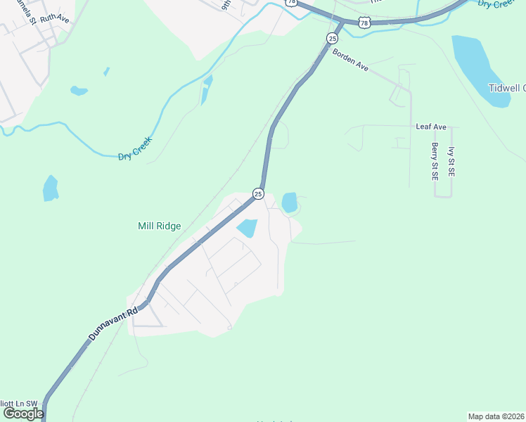 map of restaurants, bars, coffee shops, grocery stores, and more near 262 Walnut Street Southeast in Leeds