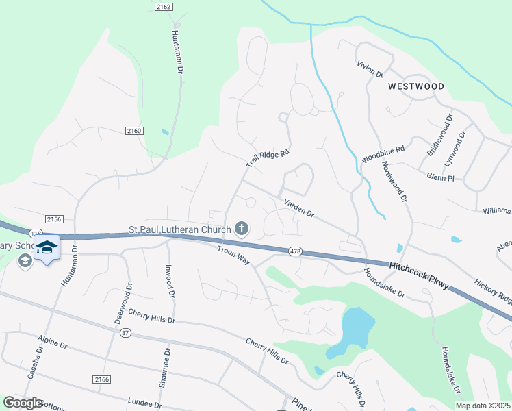 map of restaurants, bars, coffee shops, grocery stores, and more near 35 Trotter's Run Court in Aiken