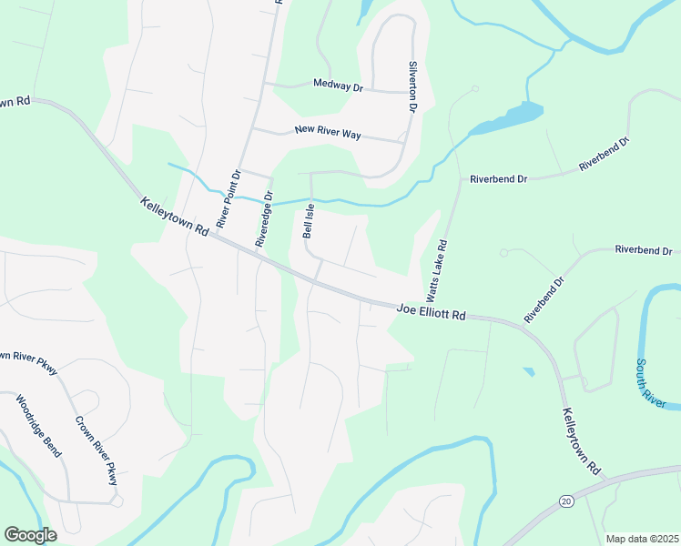 map of restaurants, bars, coffee shops, grocery stores, and more near 317 Bell Isle in McDonough