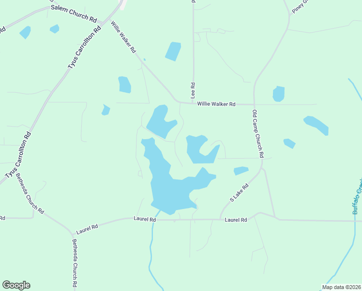 map of restaurants, bars, coffee shops, grocery stores, and more near 118 South Walker Lake Drive in Carrollton