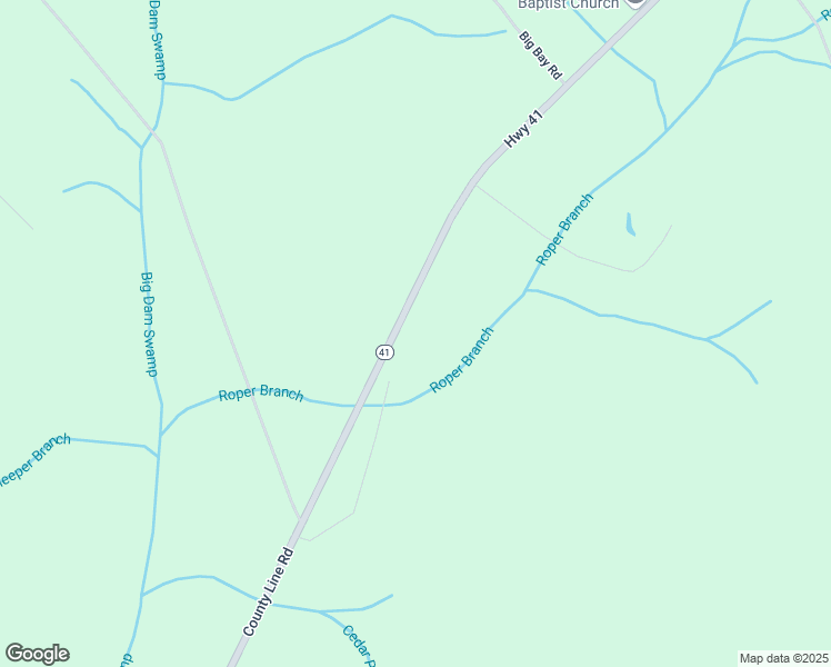map of restaurants, bars, coffee shops, grocery stores, and more near 6428 County Line Road in Andrews