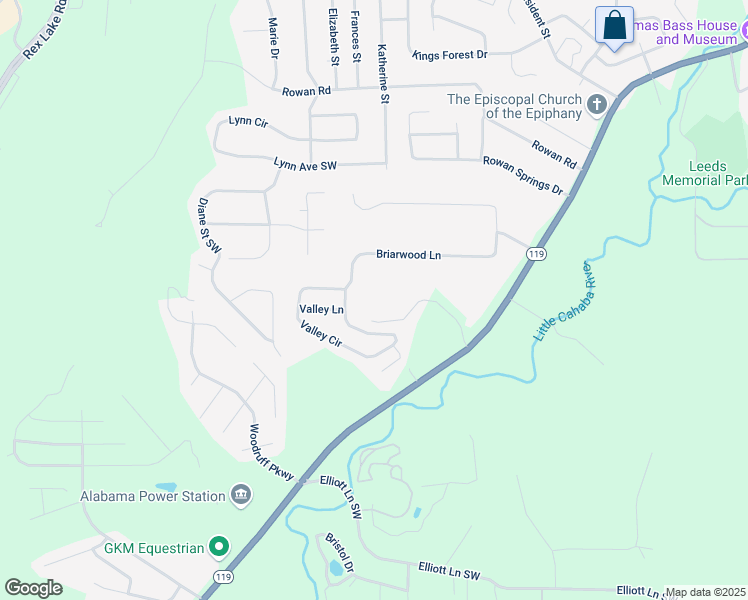 map of restaurants, bars, coffee shops, grocery stores, and more near 535 Julianne Drive in Leeds