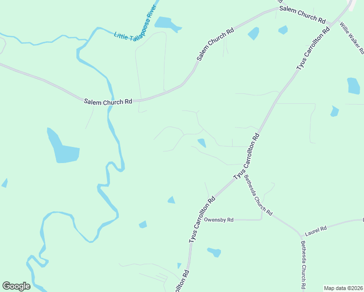 map of restaurants, bars, coffee shops, grocery stores, and more near 322 Treasure Trail in Carrollton