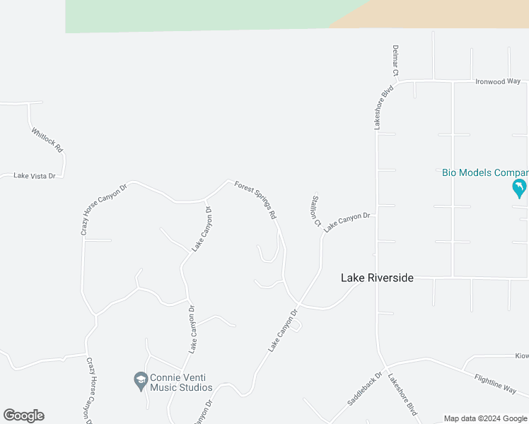 map of restaurants, bars, coffee shops, grocery stores, and more near Forest Springs Road in Riverside County