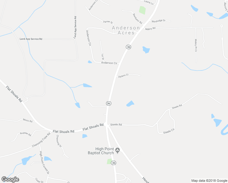 map of restaurants, bars, coffee shops, grocery stores, and more near 11743 Georgia 36 in Covington