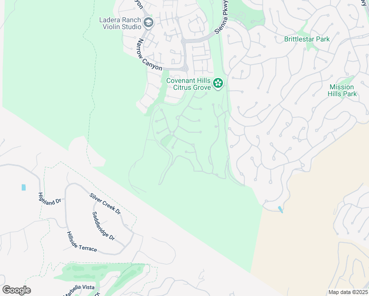 map of restaurants, bars, coffee shops, grocery stores, and more near 1 David Street in Mission Viejo