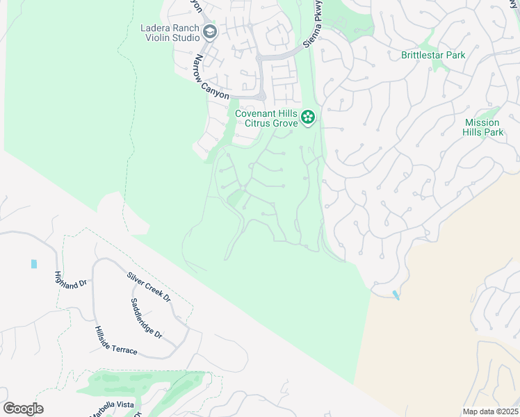 map of restaurants, bars, coffee shops, grocery stores, and more near 1 David Street in Mission Viejo