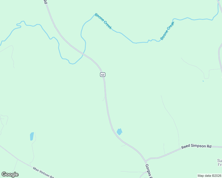 map of restaurants, bars, coffee shops, grocery stores, and more near 21250 Gorgas Road in Berry