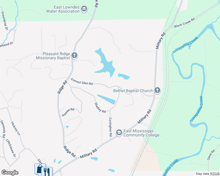 map of restaurants, bars, coffee shops, grocery stores, and more near 385-407 Forrest Glen Road in Columbus