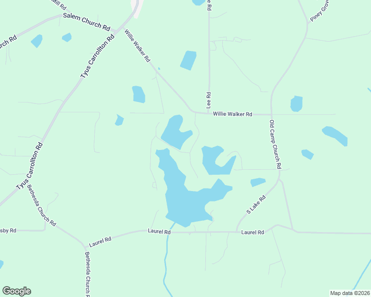 map of restaurants, bars, coffee shops, grocery stores, and more near 71 South Walker Lake Drive in Carrollton