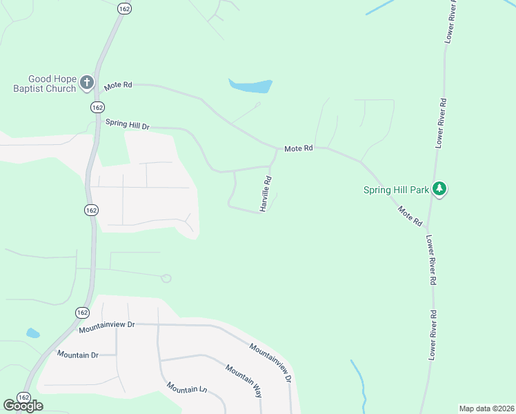 map of restaurants, bars, coffee shops, grocery stores, and more near 85 Harville Road in Covington