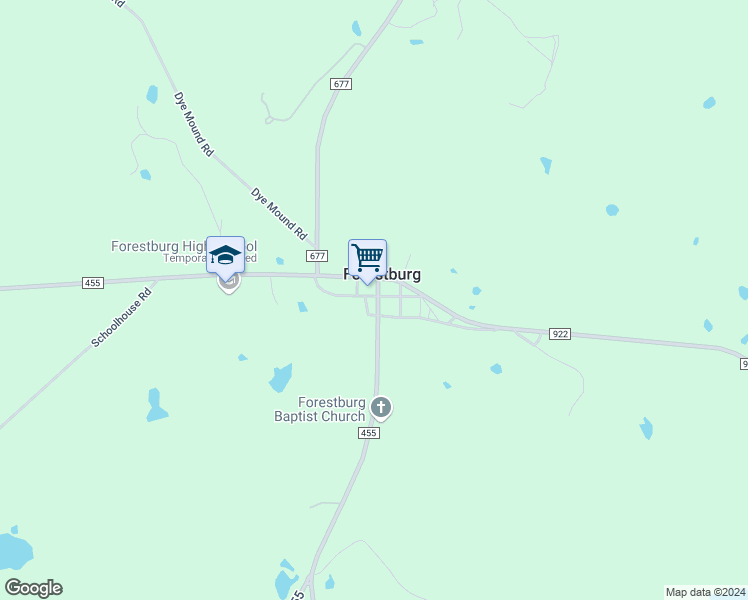 16764 Farm to Market 455, Forestburg TX Walk Score