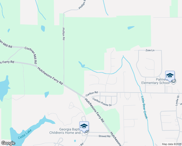 map of restaurants, bars, coffee shops, grocery stores, and more near 519 Shaggy-Hickory Tr in Palmetto