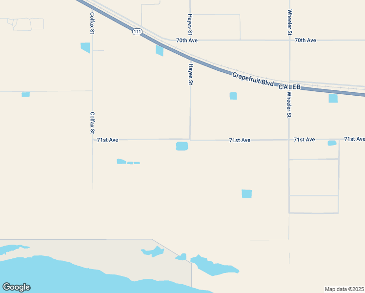 map of restaurants, bars, coffee shops, grocery stores, and more near 93751 71st Avenue in Mecca