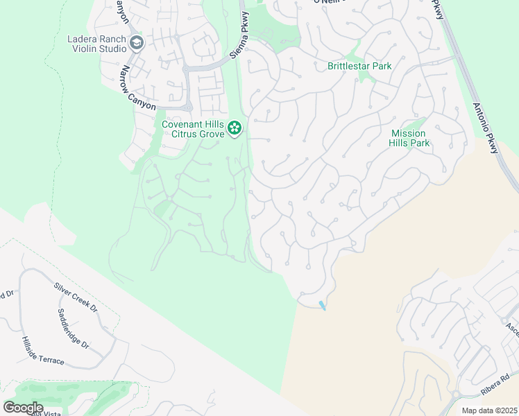 map of restaurants, bars, coffee shops, grocery stores, and more near 5 Maremma Lane in Ladera Ranch