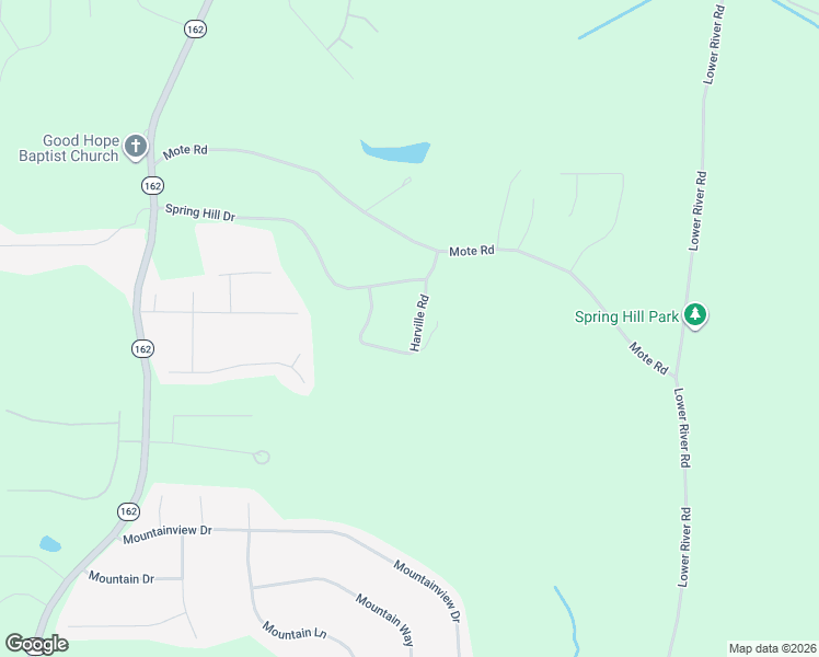 map of restaurants, bars, coffee shops, grocery stores, and more near 85 Harville Road in Covington