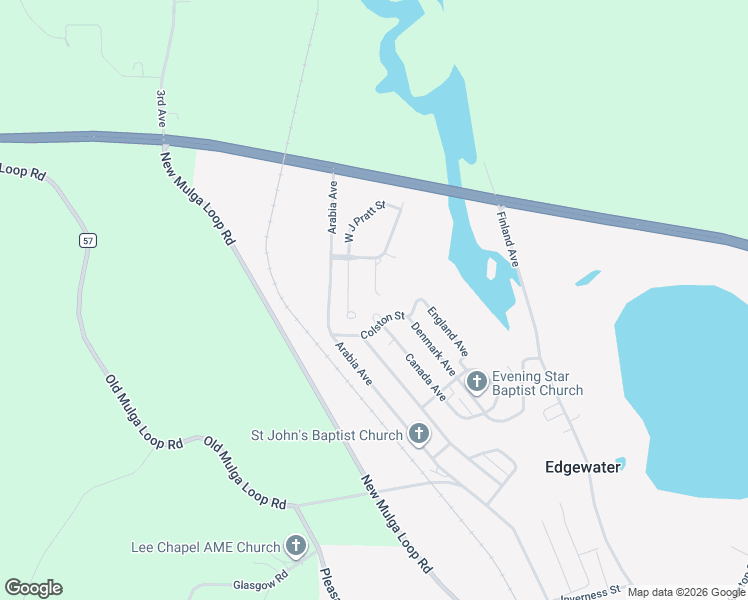 map of restaurants, bars, coffee shops, grocery stores, and more near 760 Inez King Circle in Birmingham