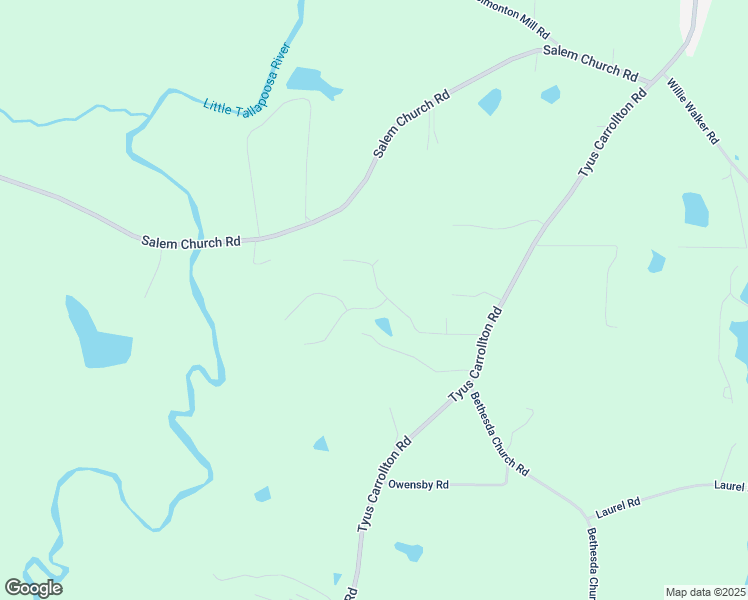 map of restaurants, bars, coffee shops, grocery stores, and more near 204 Taffeny Place in Carrollton