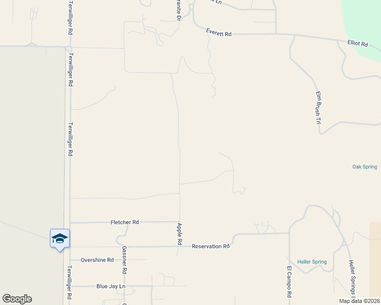 map of restaurants, bars, coffee shops, grocery stores, and more near 40550 Apple Lane in Anza