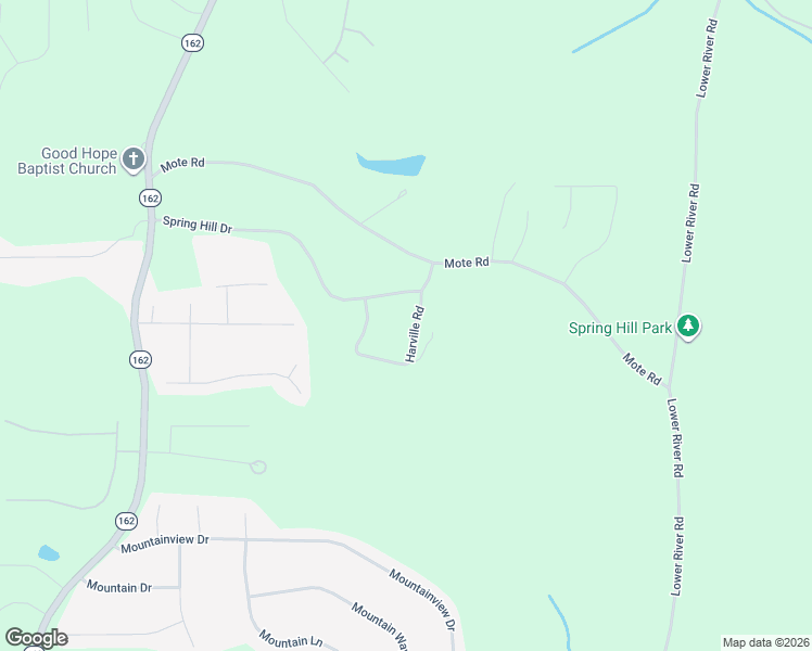 map of restaurants, bars, coffee shops, grocery stores, and more near 85 Harville Road in Covington