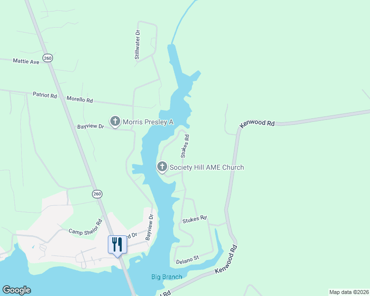 map of restaurants, bars, coffee shops, grocery stores, and more near 1847 Stukes Road in Manning