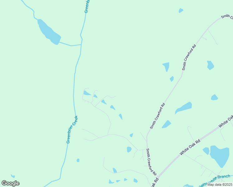 map of restaurants, bars, coffee shops, grocery stores, and more near 1638 Oakwood Road in Thomson