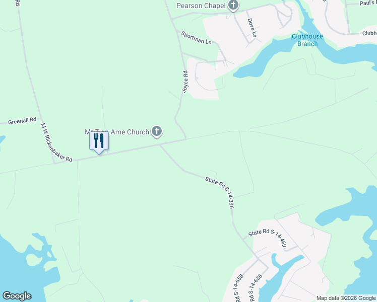 map of restaurants, bars, coffee shops, grocery stores, and more near 6674 M W Rickenbaker Road in Summerton