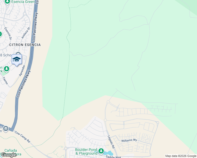 map of restaurants, bars, coffee shops, grocery stores, and more near 1397 Gavilan Ridge in Mission Viejo