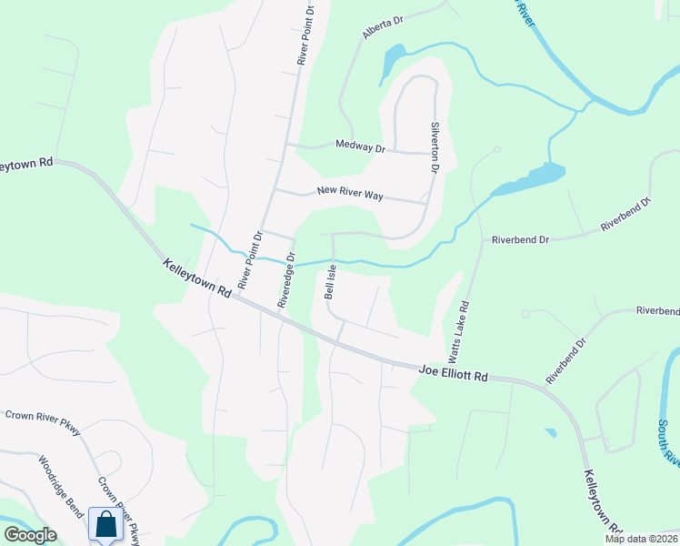 map of restaurants, bars, coffee shops, grocery stores, and more near 348 Bell Isle in McDonough