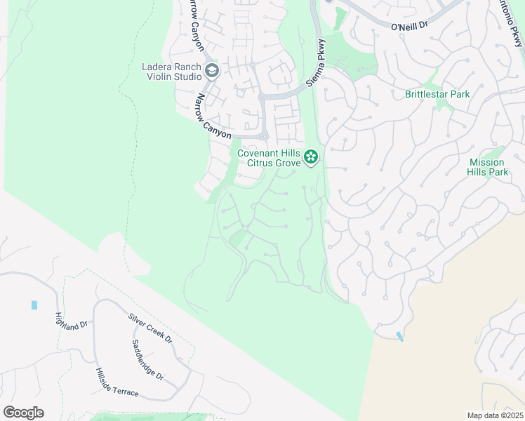 map of restaurants, bars, coffee shops, grocery stores, and more near 4 Adele Street in Mission Viejo