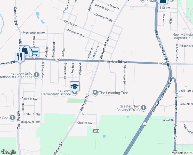 map of restaurants, bars, coffee shops, grocery stores, and more near 451 Wells Street Southwest in Camden