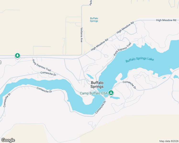 map of restaurants, bars, coffee shops, grocery stores, and more near 230 Bull Rider Road in Buffalo Springs