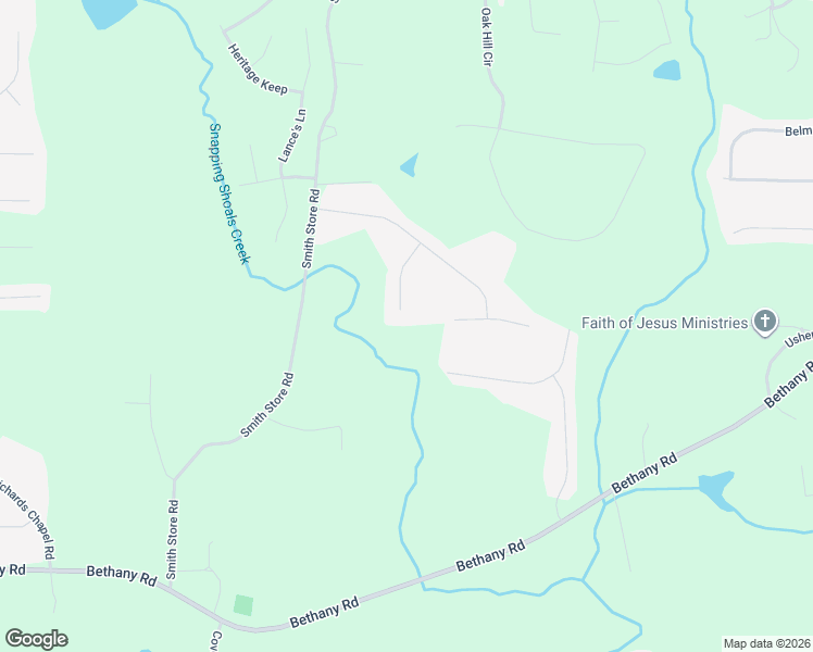 map of restaurants, bars, coffee shops, grocery stores, and more near 80 Crooked Creek Ct in Covington