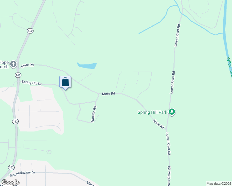 map of restaurants, bars, coffee shops, grocery stores, and more near 0 Mote Crossing Road in Covington