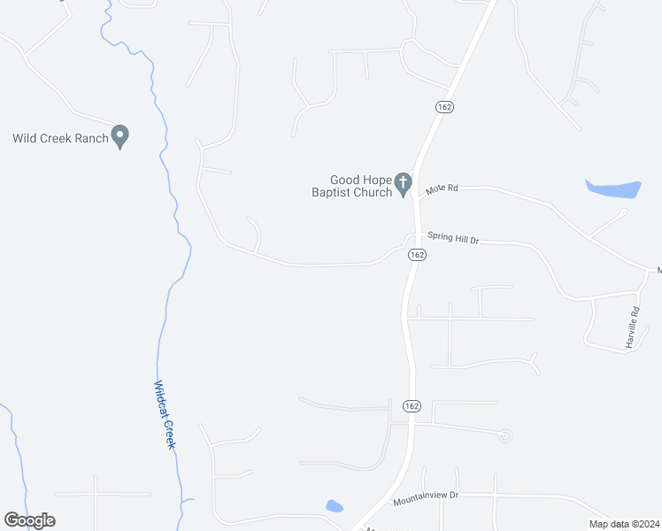 map of restaurants, bars, coffee shops, grocery stores, and more near 121 Long Creek Drive in Covington