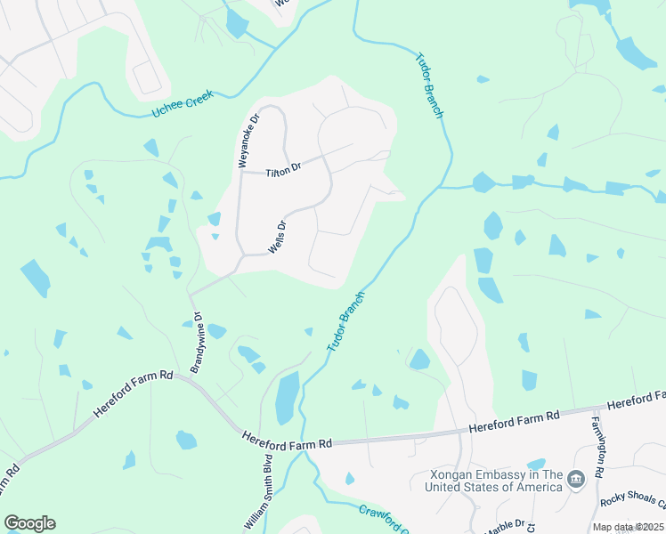 map of restaurants, bars, coffee shops, grocery stores, and more near 629 Archard Drive in Evans