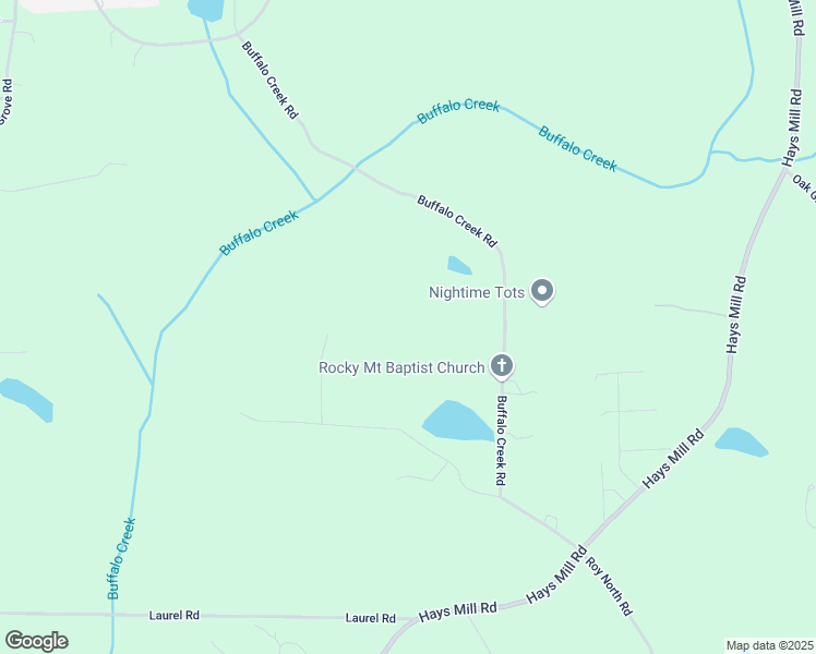 map of restaurants, bars, coffee shops, grocery stores, and more near 533 Buffalo Creek Road in Carrollton