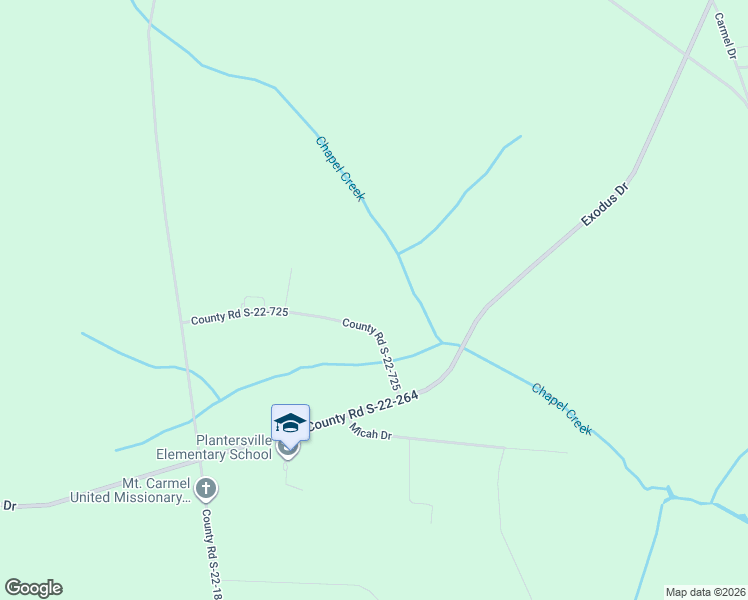 map of restaurants, bars, coffee shops, grocery stores, and more near 208 County Road S-22-725 in Georgetown