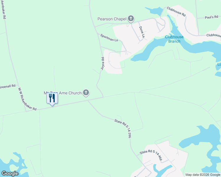map of restaurants, bars, coffee shops, grocery stores, and more near 6674 M W Rickenbaker Road in Summerton
