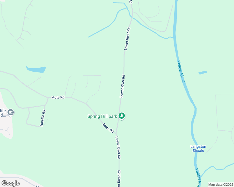 map of restaurants, bars, coffee shops, grocery stores, and more near 674 Lower River Road in Covington
