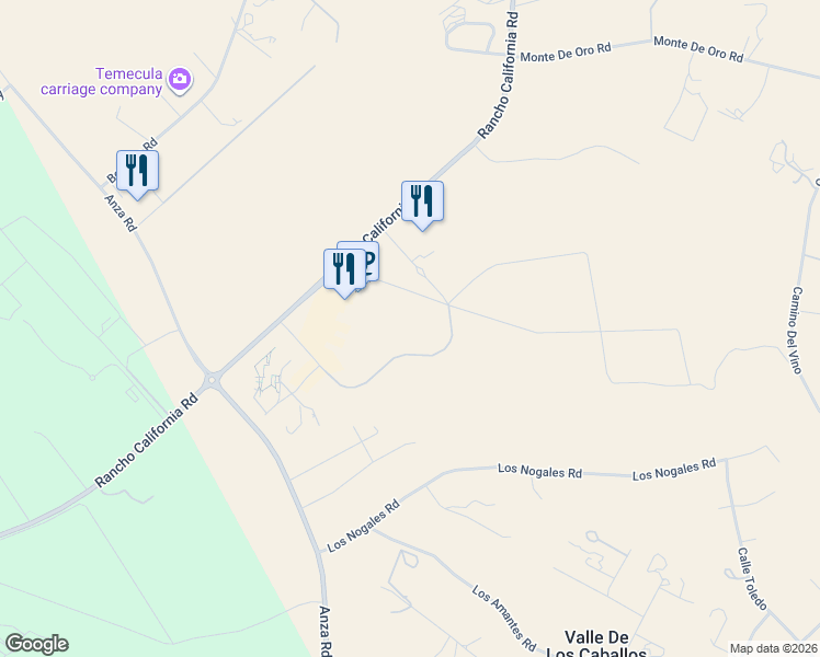 map of restaurants, bars, coffee shops, grocery stores, and more near in Riverside County