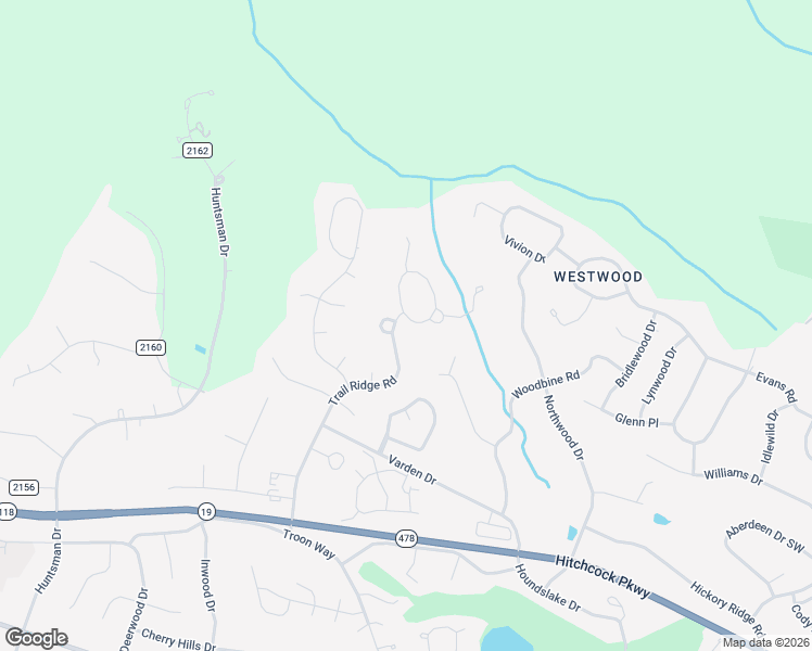 map of restaurants, bars, coffee shops, grocery stores, and more near 869 Trail Ridge Road in Aiken