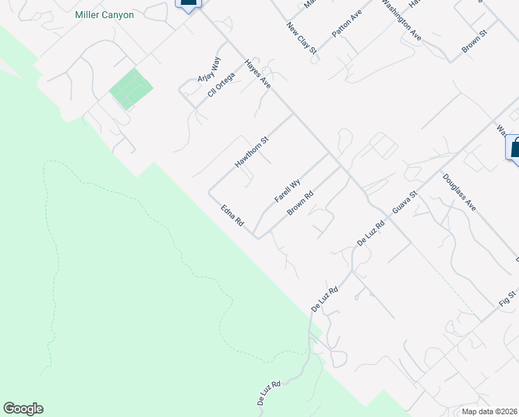 map of restaurants, bars, coffee shops, grocery stores, and more near 25452 Edna Road in Murrieta