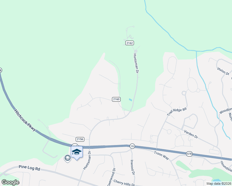 map of restaurants, bars, coffee shops, grocery stores, and more near 1645 Citation Drive in Aiken