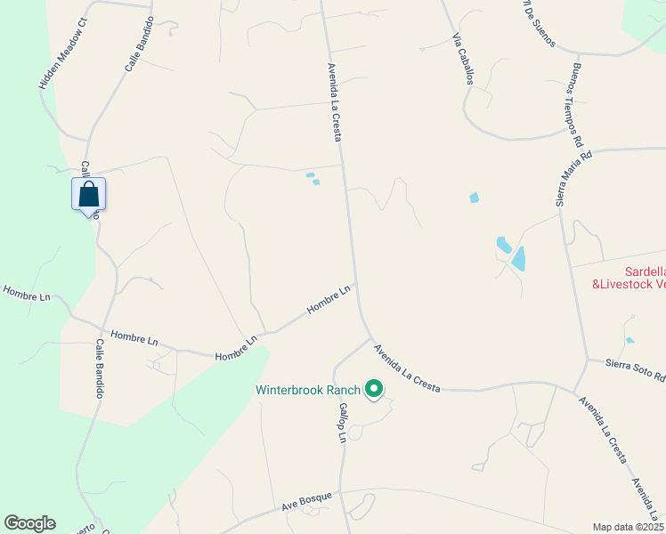 map of restaurants, bars, coffee shops, grocery stores, and more near 40075 Avenida La Cresta in Murrieta