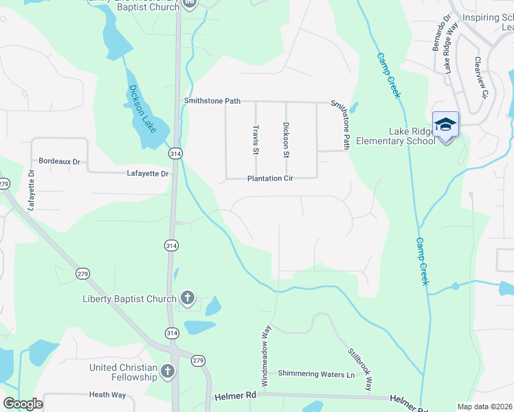 map of restaurants, bars, coffee shops, grocery stores, and more near 125 Astaire Manor in Fayetteville