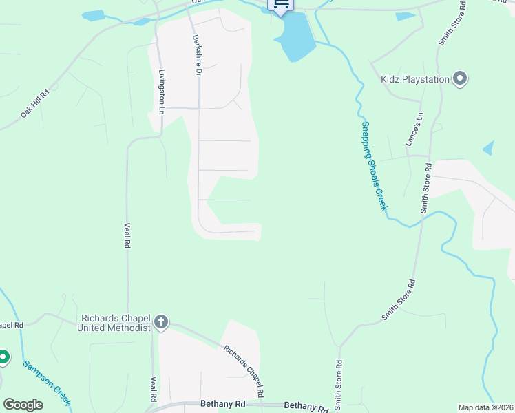 map of restaurants, bars, coffee shops, grocery stores, and more near 90 Berkshire Trce in Covington