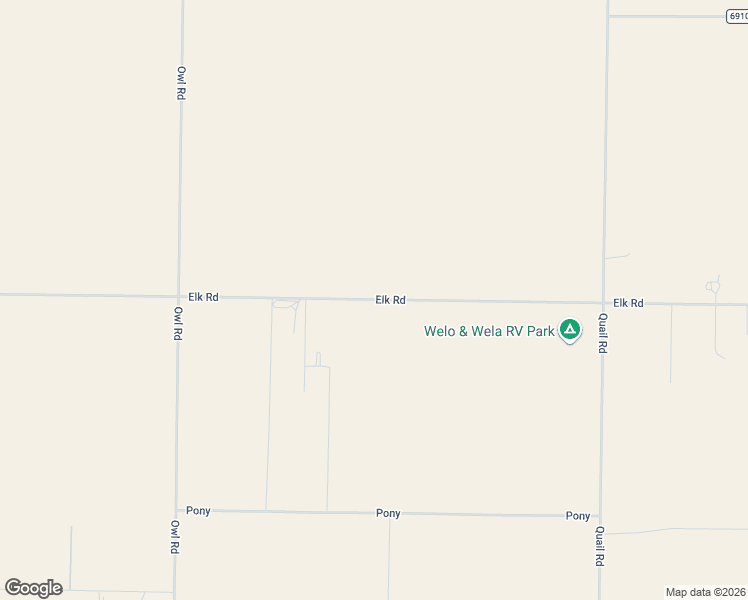 map of restaurants, bars, coffee shops, grocery stores, and more near 6847 Elk Road in Lubbock